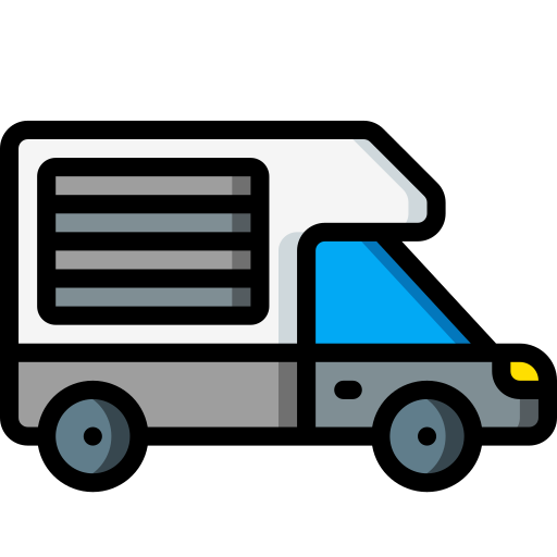 autocaravana icono gratis