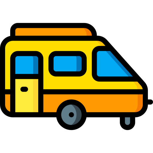 caravana icono gratis