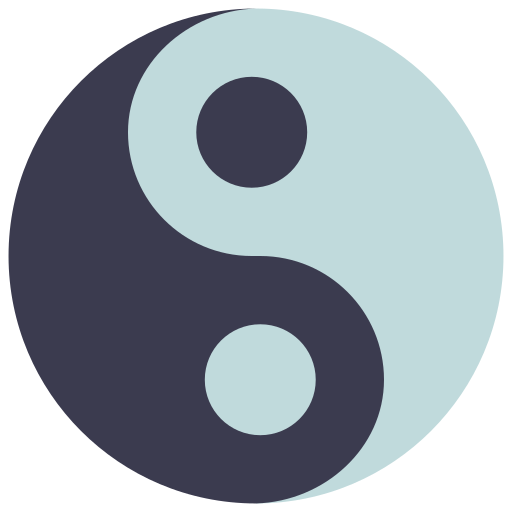 ying yang icono gratis