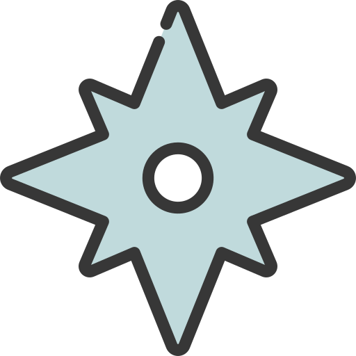 shuriken icono gratis