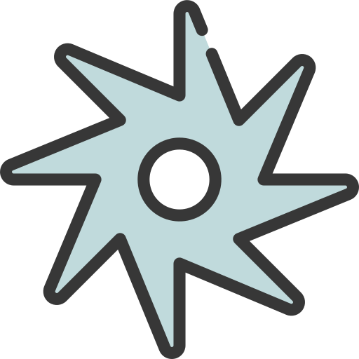 shuriken icono gratis