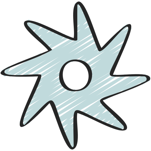 shuriken icono gratis