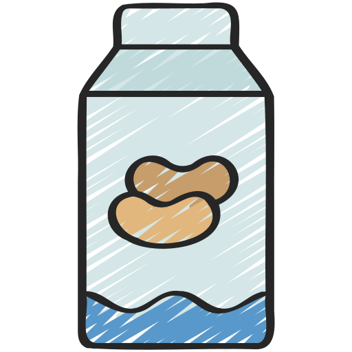 Soy milk free icon Soy milk free icon