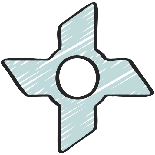 shuriken icono gratis