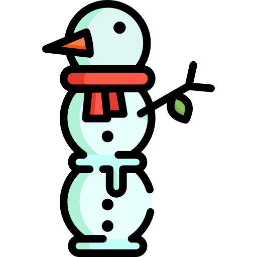 Snowman Special Lineal color icon