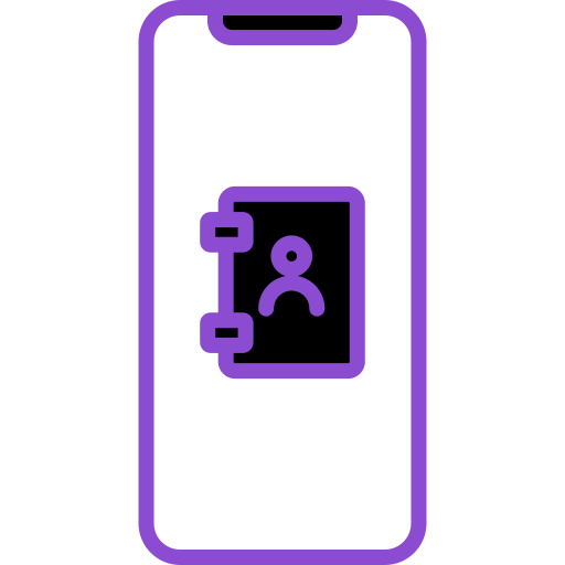 directorio telefónico icono gratis
