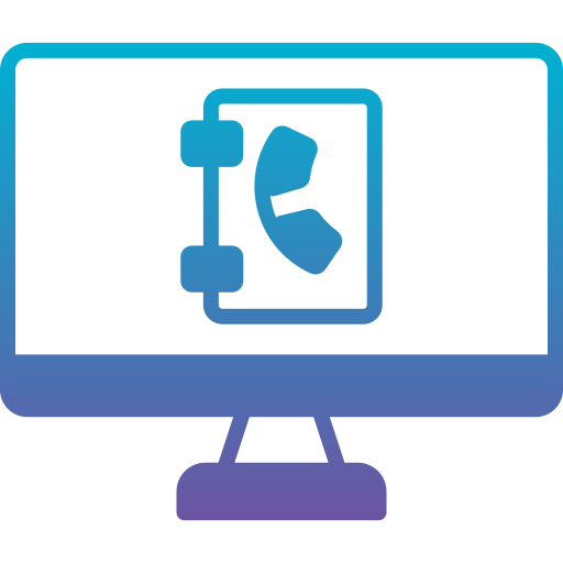 carnet de contacts Icône gratuit