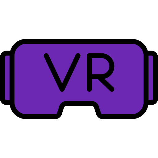 gafas de realidad virtual icono gratis