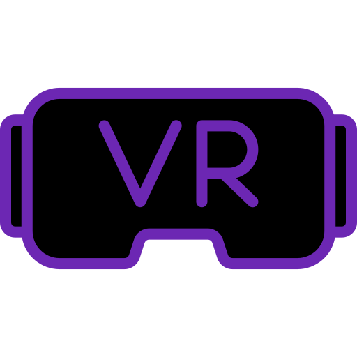 gafas de realidad virtual icono gratis