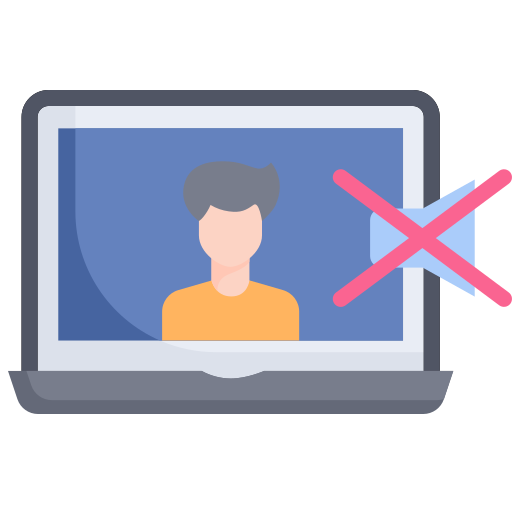 Mute option free icon Mute option free icon