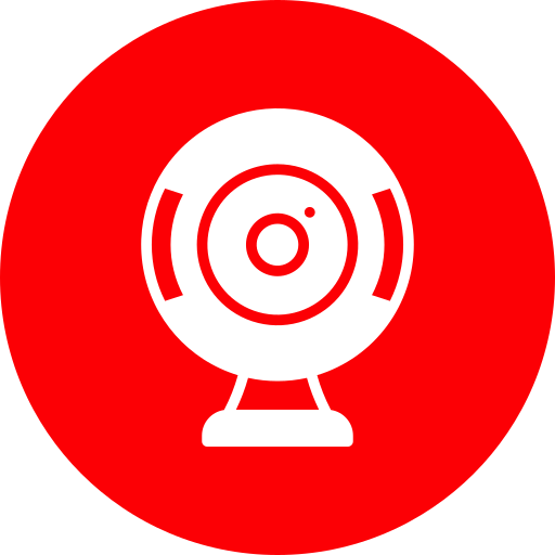 cámara web icono gratis