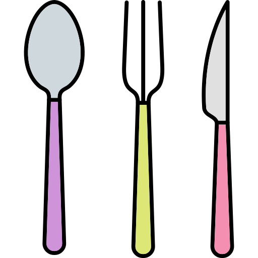 cuchillería icono gratis
