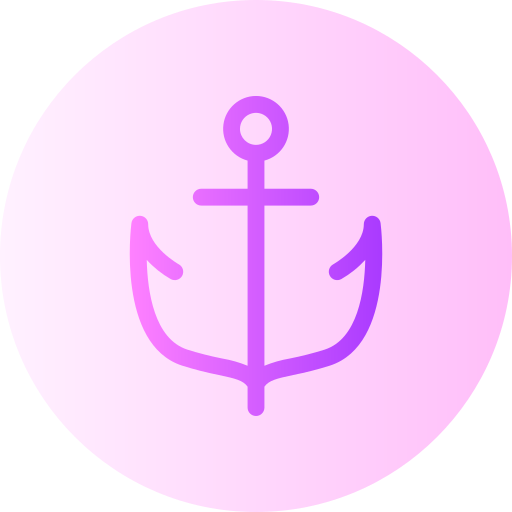 Anchor Generic Flat Gradient icon