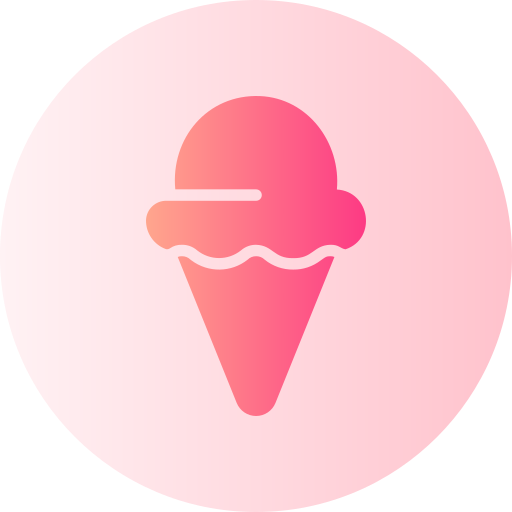 cucurucho de helado icono gratis