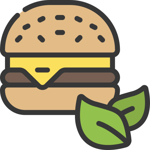 hamburguesa vegana icono gratis