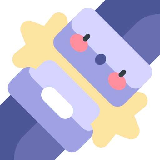 Seatbelt free icon Seatbelt free icon