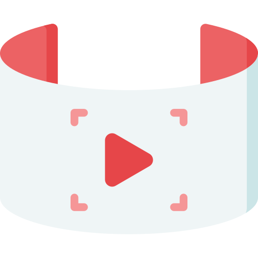 vídeo 360 grátis ícone