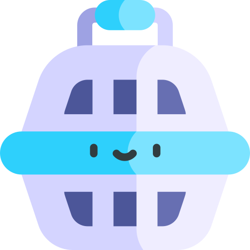 Pet carrier free icon