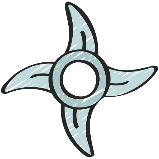 shuriken icono gratis