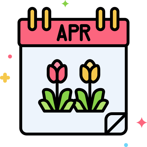 April - free icon