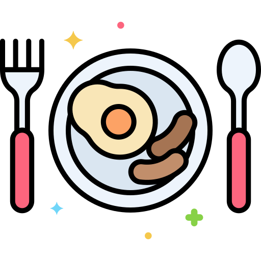 Breakfast Flaticons Lineal Color icon