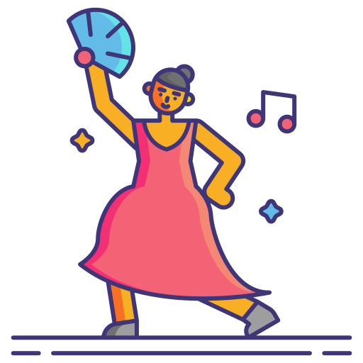 flamenco icono gratis