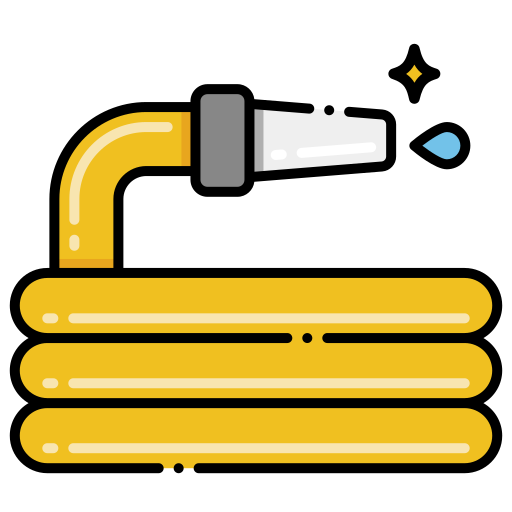 manguera de jardín icono gratis