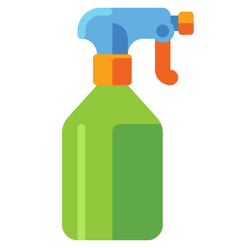 botella de spray icono gratis