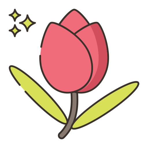 tulipe Icône gratuit tulipe Icône gratuit