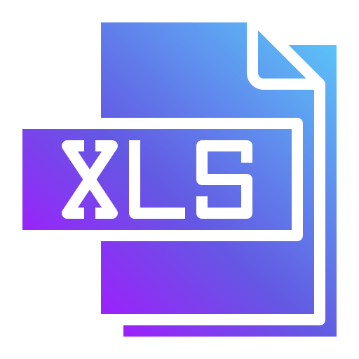 archivo xls icono gratis