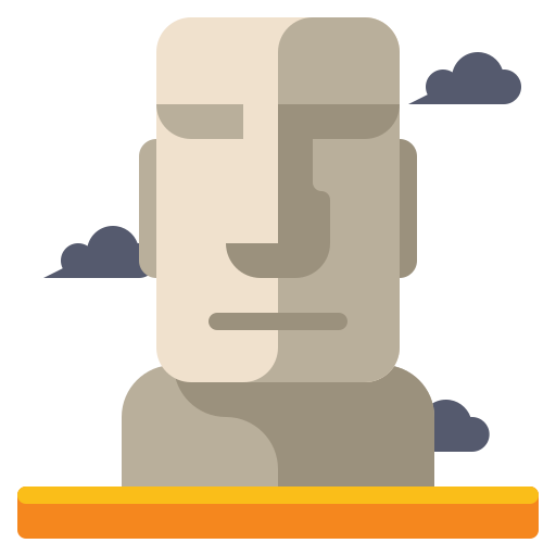 moai icono gratis