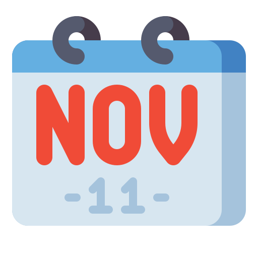 noviembre icono gratis