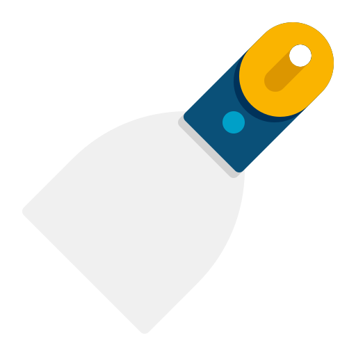 Putty knife free icon