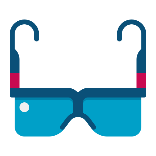 lentes de seguridad icono gratis