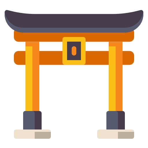 puerta torii icono gratis