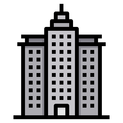 Skyscraper itim2101 Lineal Color icon