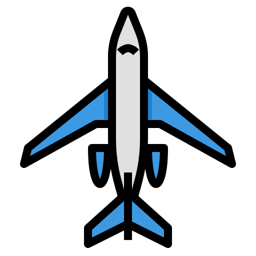 Plane  free icon
