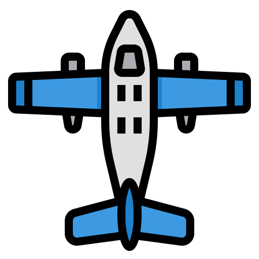 Plane  free icon