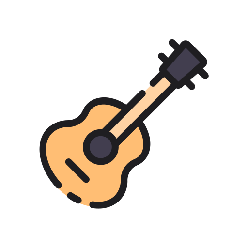 guitarra española icono gratis