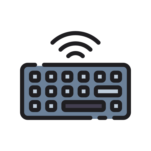 teclado electrónico icono gratis