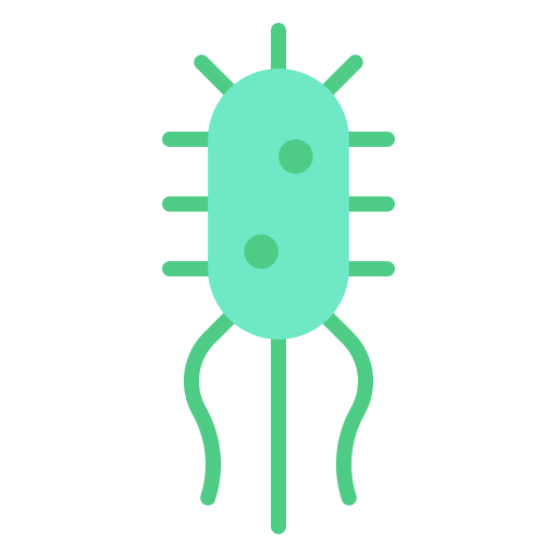 bacterias icono gratis