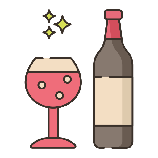Wine free icon