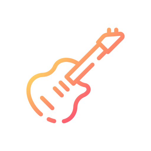 guitarra electrica icono gratis