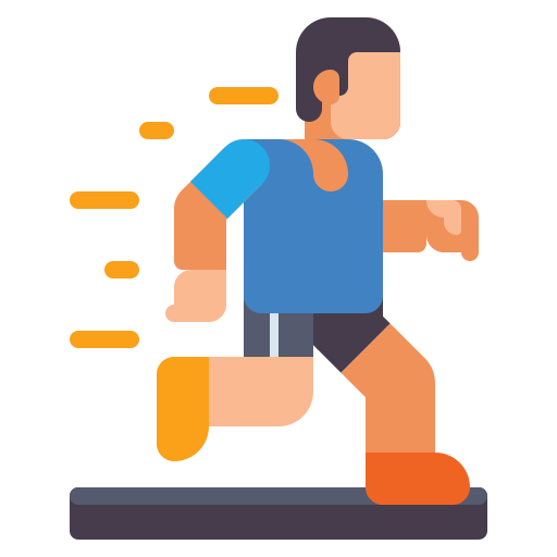 Running free icon Running free icon