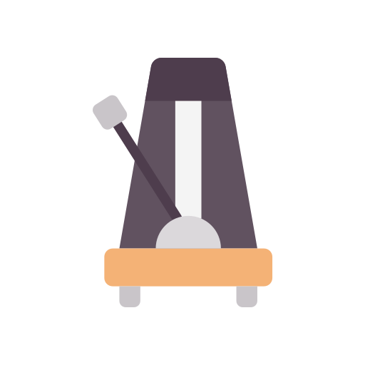 Metronome free icon Metronome free icon