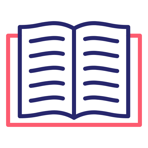 Book Generic Outline Color icon