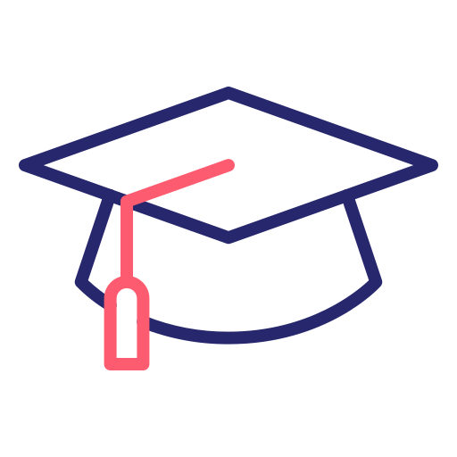 graduación icono gratis