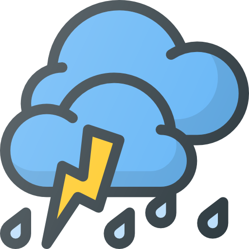 tormenta icono gratis