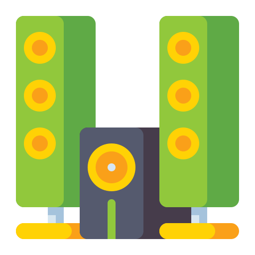 cine en casa icono gratis