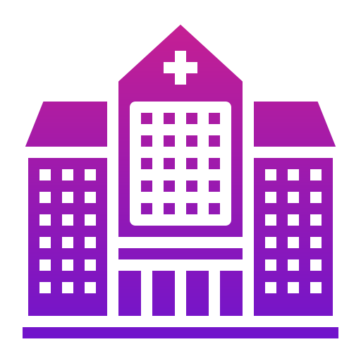 edificio del hospital icono gratis